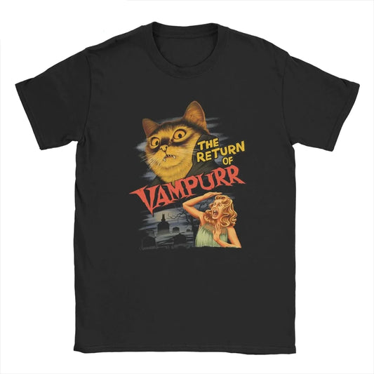 0 The Return Of Vampurr Cat T-Shirt sold by Fleurlovin, Free Shipping Worldwide