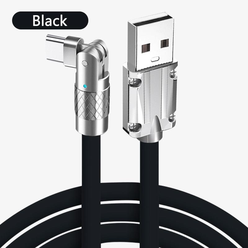  180° Rotating Super Fast Charge Cable sold by Fleurlovin, Free Shipping Worldwide