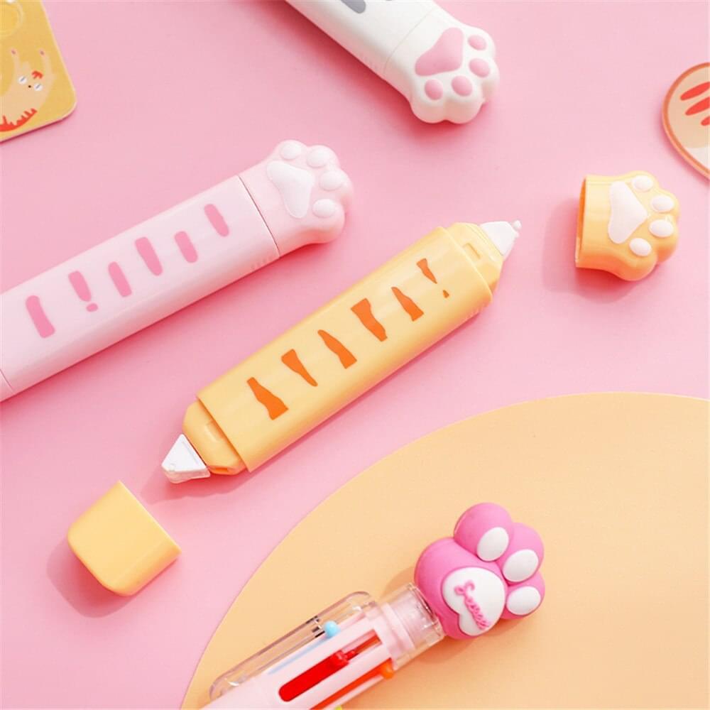  2 In 1 Cute Cat Paw Correction Tape sold by Fleurlovin, Free Shipping Worldwide