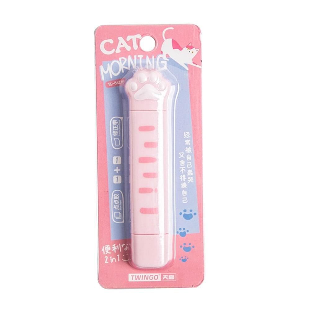  2 In 1 Cute Cat Paw Correction Tape sold by Fleurlovin, Free Shipping Worldwide