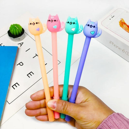  2Pcs Candy Color Cat Pen sold by Fleurlovin, Free Shipping Worldwide