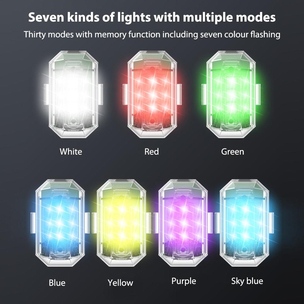  2pcs Rainbow Ride Light sold by Fleurlovin, Free Shipping Worldwide