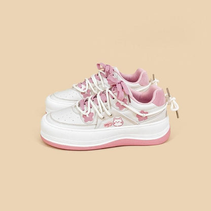  3D Flowers Cat Sneakers sold by Fleurlovin, Free Shipping Worldwide