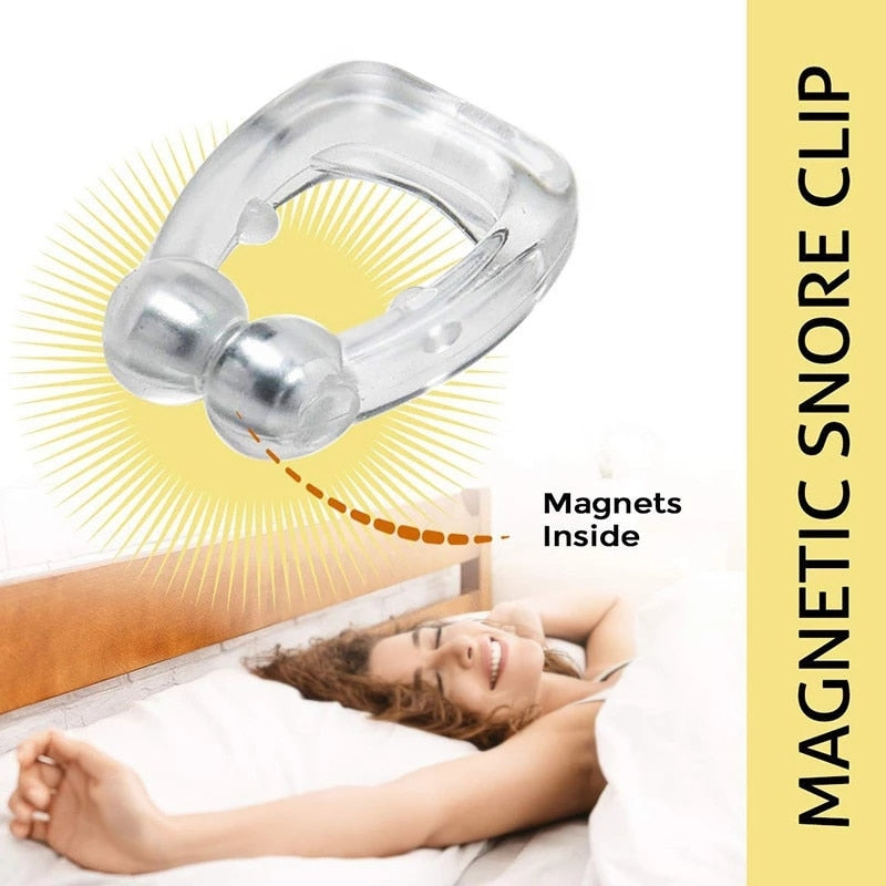  4PCS Magnetic Anti Snore Device sold by Fleurlovin, Free Shipping Worldwide