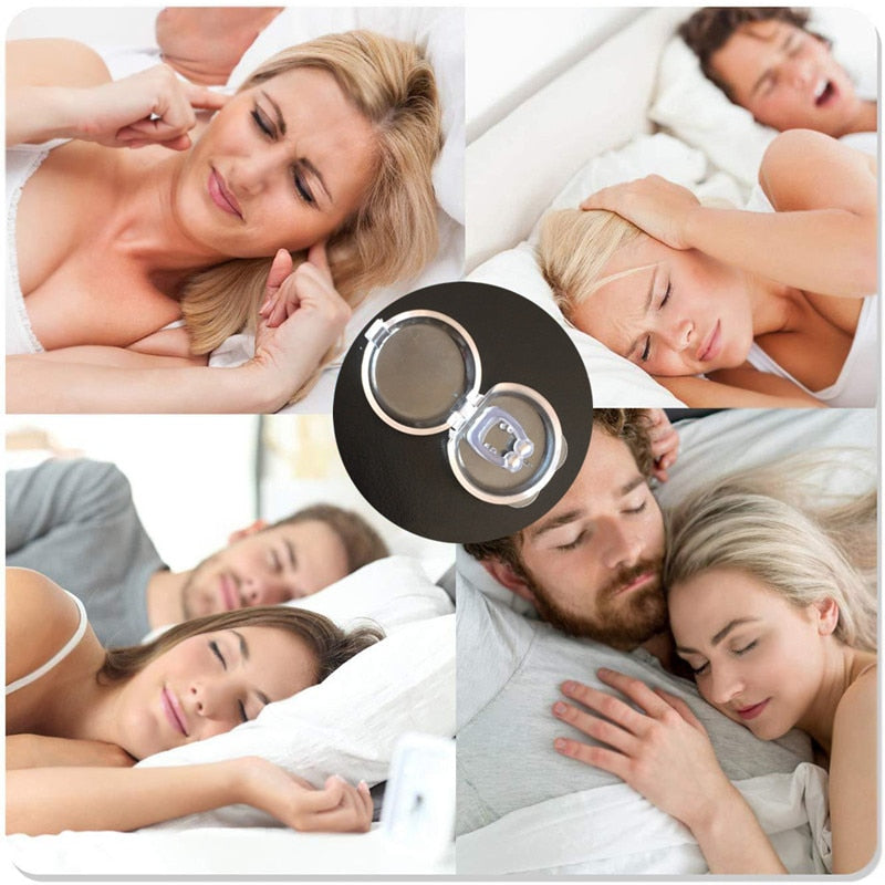  4PCS Magnetic Anti Snore Device sold by Fleurlovin, Free Shipping Worldwide