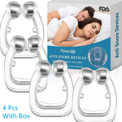  4PCS Magnetic Anti Snore Device sold by Fleurlovin, Free Shipping Worldwide