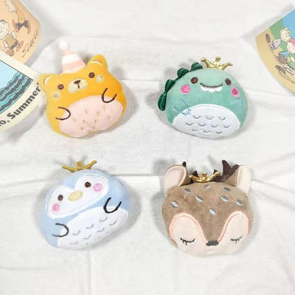  4pcs Cute Animals With Hats Catnip Toy sold by Fleurlovin, Free Shipping Worldwide
