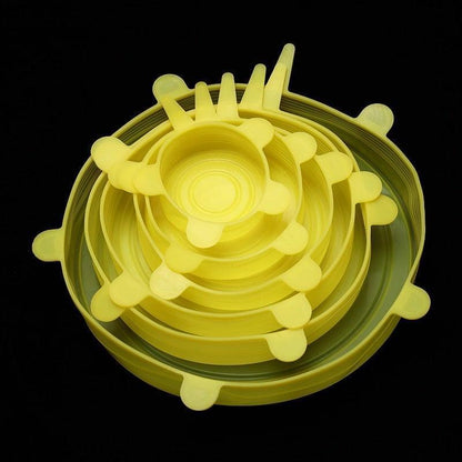  6 Pcs/Set Food Silicone Cover Cap sold by Fleurlovin, Free Shipping Worldwide