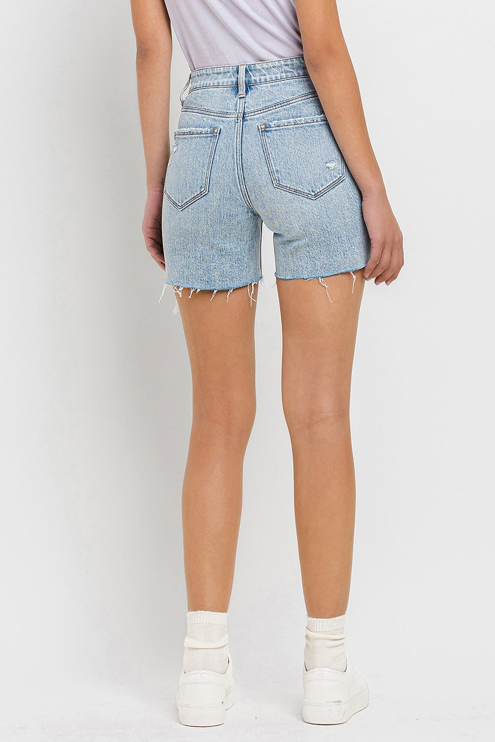 Vervet by Flying Monkey High Rise Denim Shorts