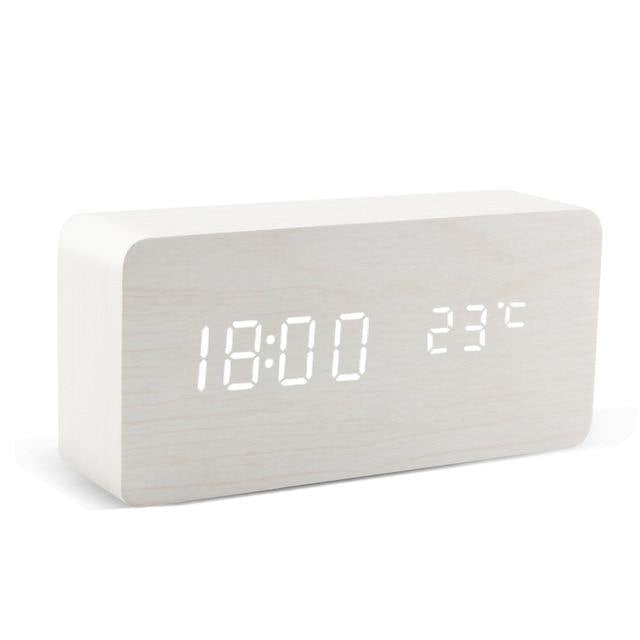 Alarm Clocks Wooden Cube LED Alarm Clock sold by Fleurlovin, Free Shipping Worldwide