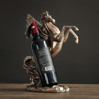  Antique Wine Holder with Pegasus Sculpture sold by Fleurlovin, Free Shipping Worldwide