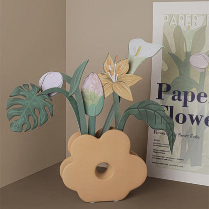 Artificial Flora Tropical Paper Flower Bouquet sold by Fleurlovin, Free Shipping Worldwide