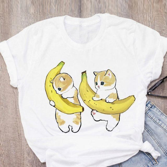  Baby Cat T-Shirt sold by Fleurlovin, Free Shipping Worldwide