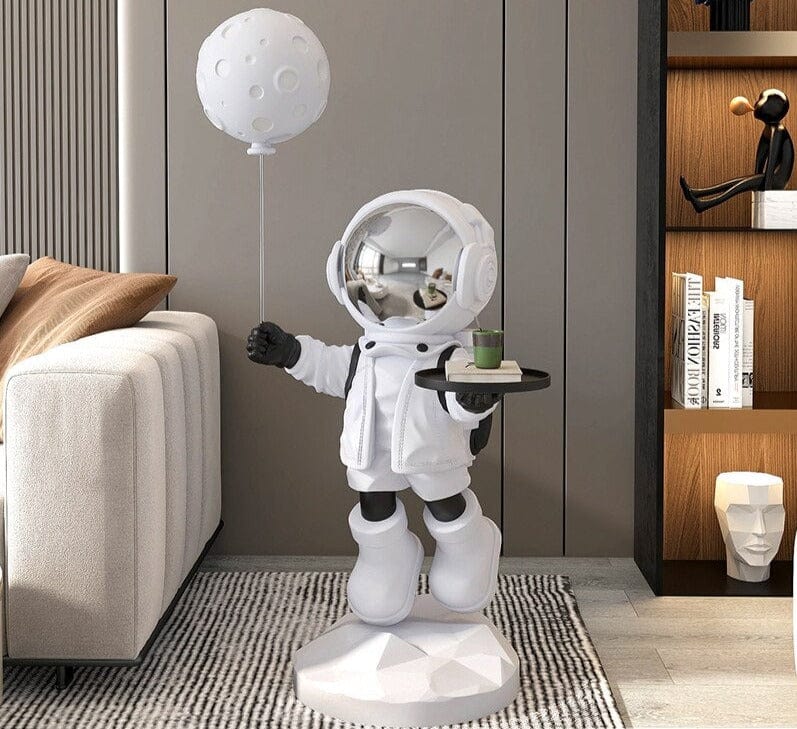  Balloon Tray Statue of Astronaut, Life-Size sold by Fleurlovin, Free Shipping Worldwide