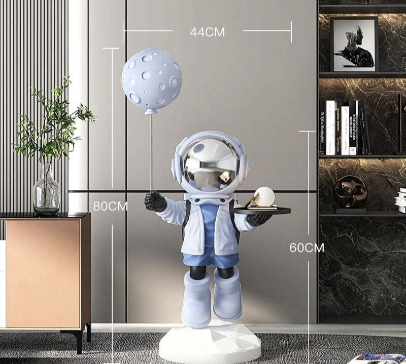  Balloon Tray Statue of Astronaut, Life-Size sold by Fleurlovin, Free Shipping Worldwide