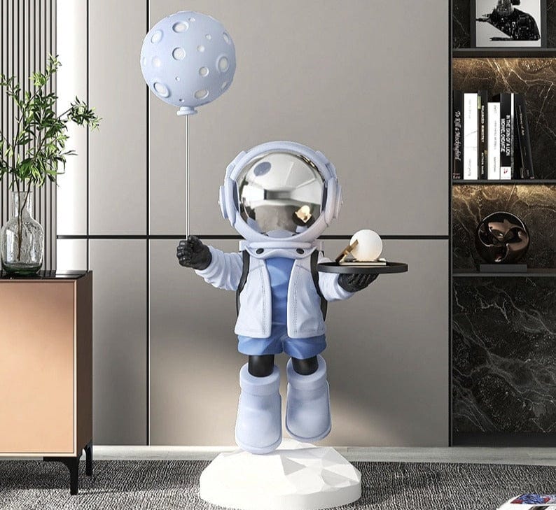  Balloon Tray Statue of Astronaut, Life-Size sold by Fleurlovin, Free Shipping Worldwide