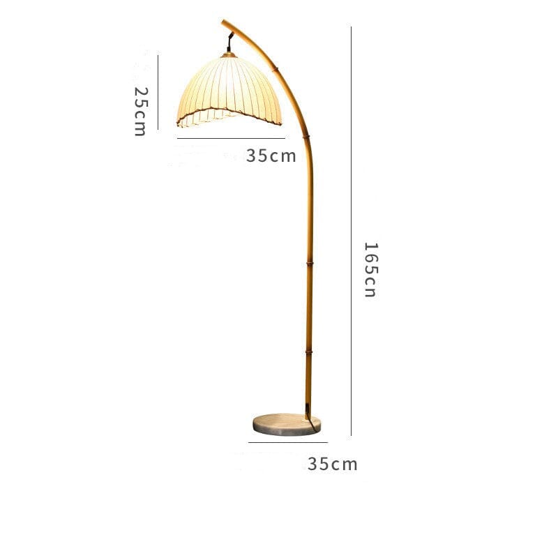  Bamboo Floor Lamp sold by Fleurlovin, Free Shipping Worldwide