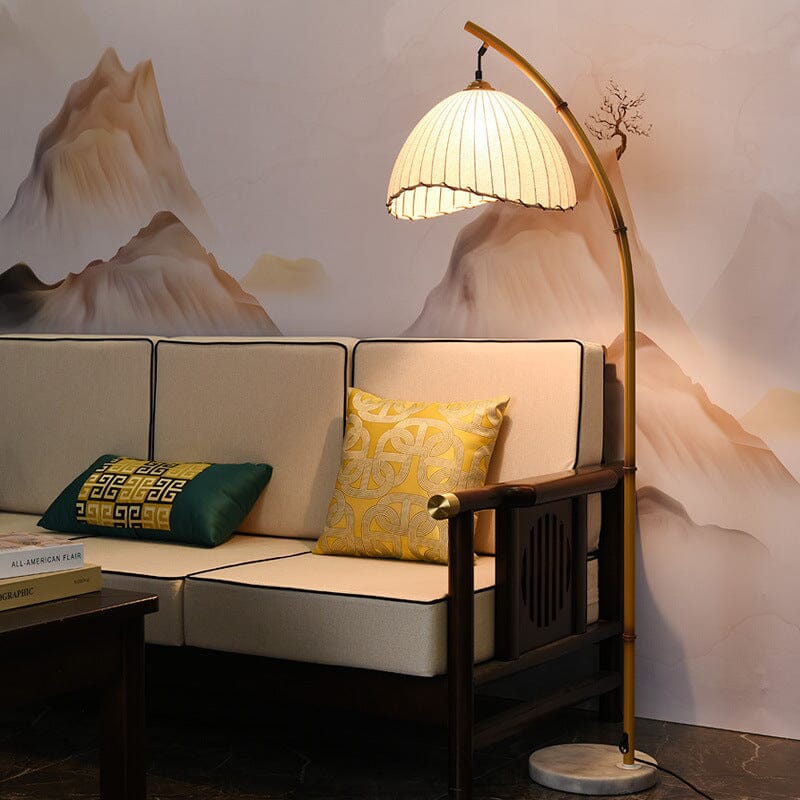  Bamboo Floor Lamp sold by Fleurlovin, Free Shipping Worldwide