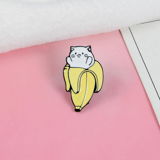  Banana Cat Brooch sold by Fleurlovin, Free Shipping Worldwide