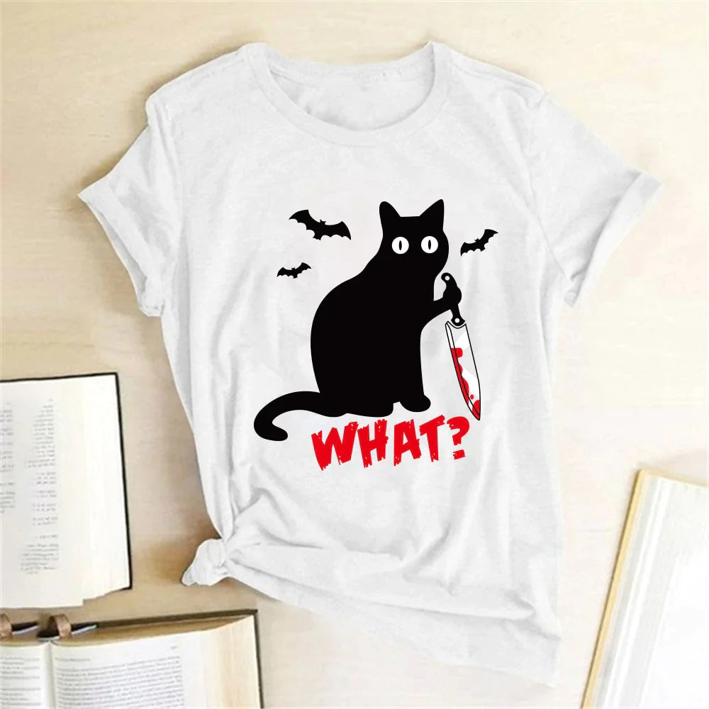  Bat Cat T-Shirt sold by Fleurlovin, Free Shipping Worldwide