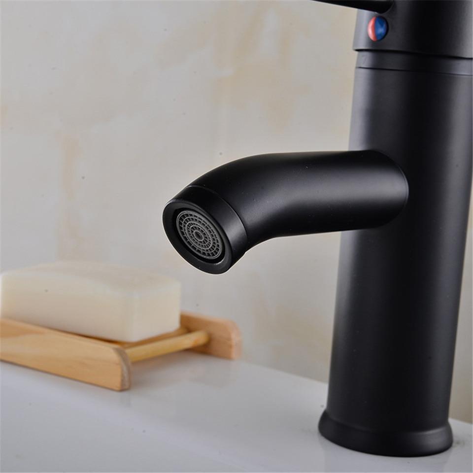 Bathroom Black Matte Finish Stainless Steel Faucet sold by Fleurlovin, Free Shipping Worldwide