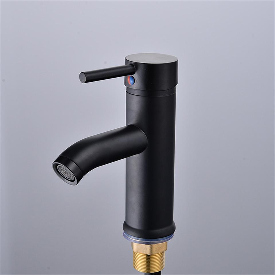 Bathroom Black Matte Finish Stainless Steel Faucet sold by Fleurlovin, Free Shipping Worldwide