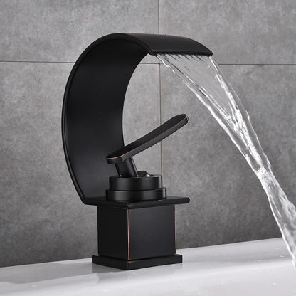 Bathroom Blackwood - Waterfall Single Handle Faucet sold by Fleurlovin, Free Shipping Worldwide