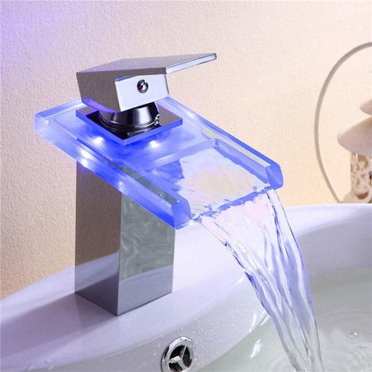 Bathroom LED Temperature Color Changing Faucet sold by Fleurlovin, Free Shipping Worldwide