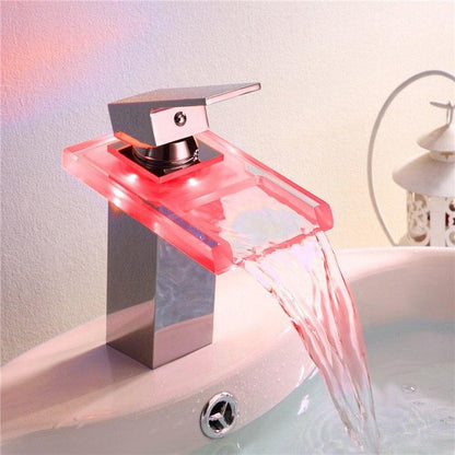 Bathroom LED Temperature Color Changing Faucet sold by Fleurlovin, Free Shipping Worldwide