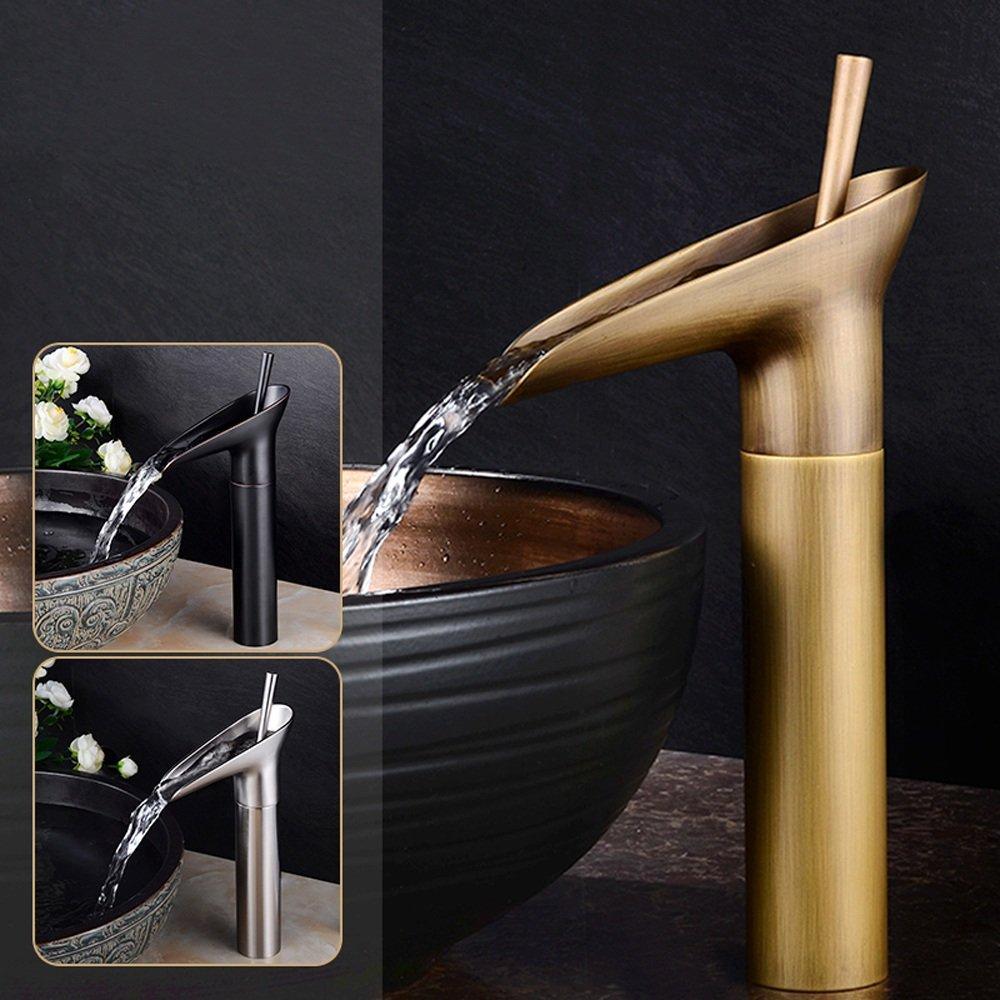 Luxury Oriental Waterfall Faucet - Premium Bathroom from Warmly - Just $182.95! Shop now at Fleurlovin