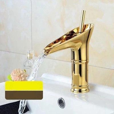 Luxury Oriental Waterfall Faucet - Premium Bathroom from Warmly - Just $182.95! Shop now at Fleurlovin