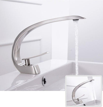 Bathroom Modern Crane Design Single Handle Basin Faucet sold by Fleurlovin, Free Shipping Worldwide