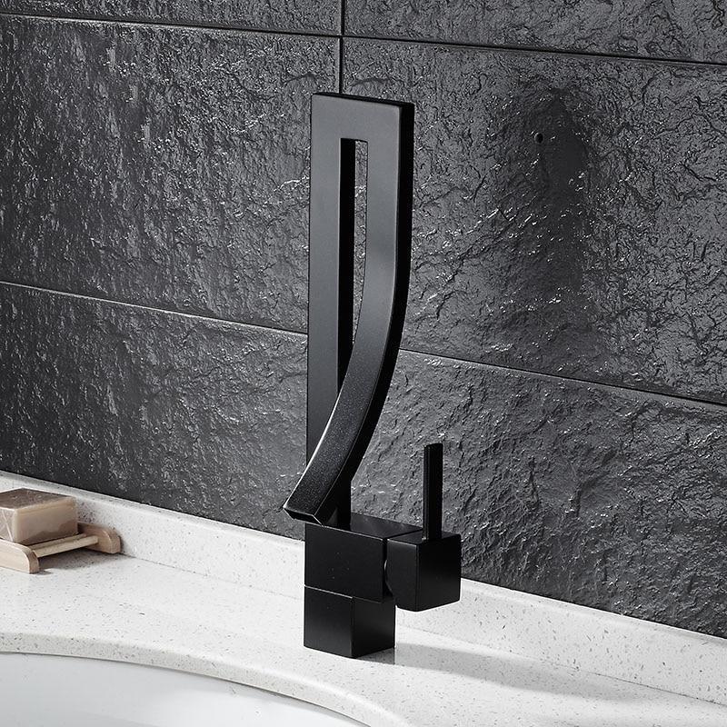 Veda - Elegant Modern Basin Faucet - Premium Bathroom from Warmly - Just $156.95! Shop now at Fleurlovin