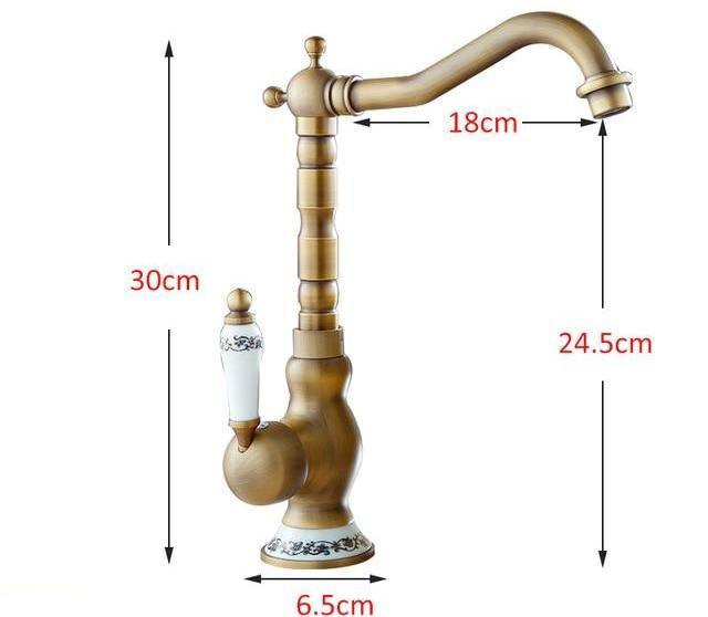 Bathroom Vintage Brass Faucet sold by Fleurlovin, Free Shipping Worldwide