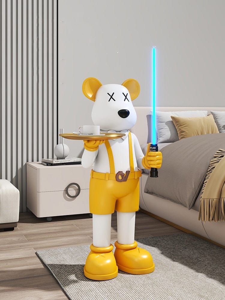  Bear Statue with Violent Lightsaber sold by Fleurlovin, Free Shipping Worldwide