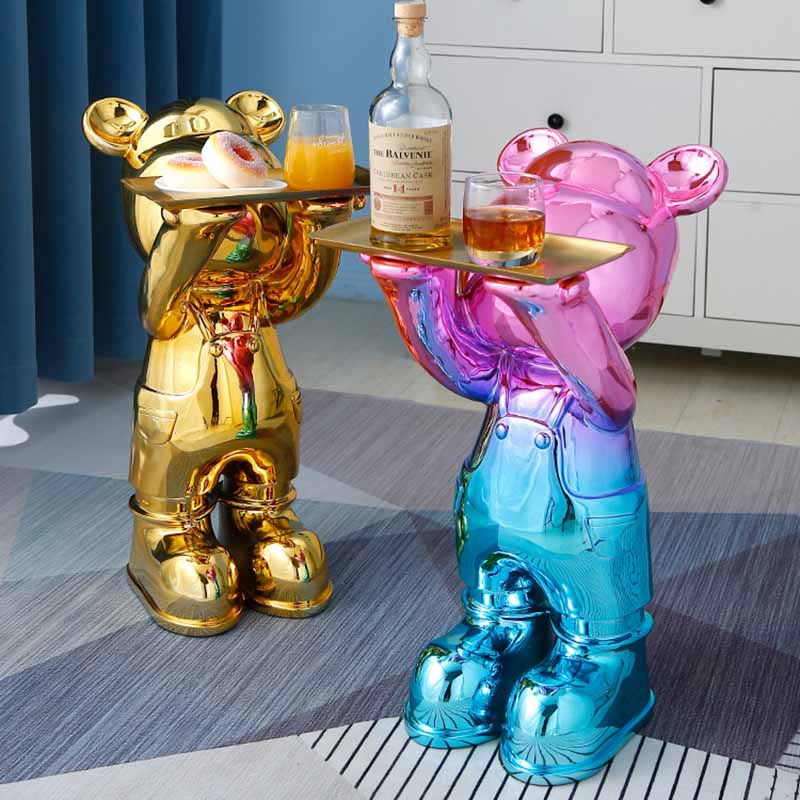  Bear Tray Statue with Electroplated Finish sold by Fleurlovin, Free Shipping Worldwide