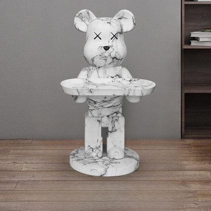  Bearbrick Statue with Tray, Life-Size sold by Fleurlovin, Free Shipping Worldwide