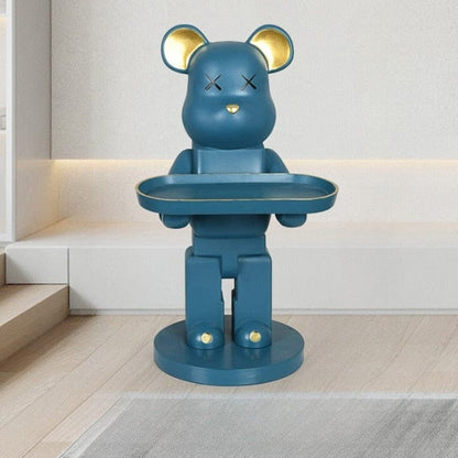  Bearbrick Statue with Tray, Life-Size sold by Fleurlovin, Free Shipping Worldwide