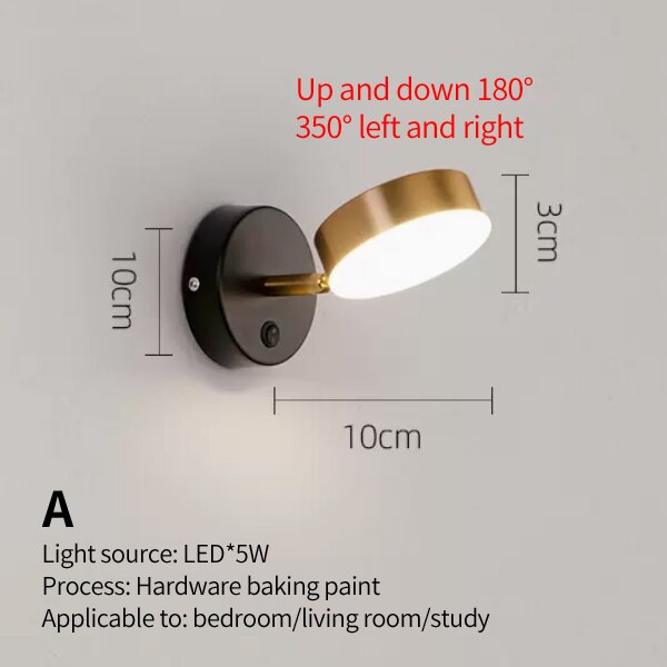 Bedroom Talina Wall Lamp sold by Fleurlovin, Free Shipping Worldwide