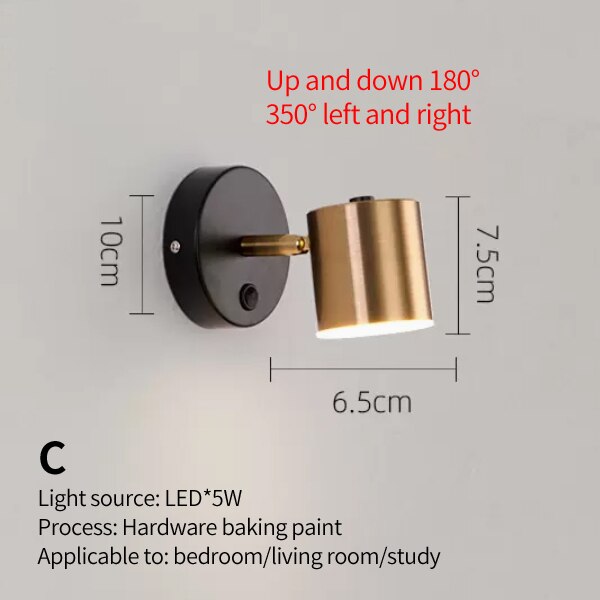 Bedroom Talina Wall Lamp sold by Fleurlovin, Free Shipping Worldwide