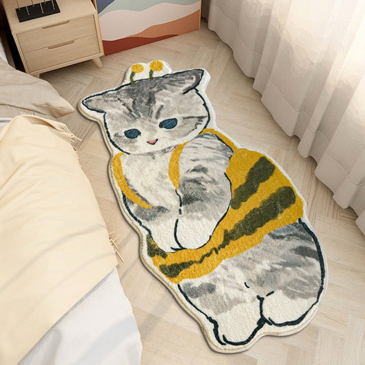  Bee Costume Cat Rug sold by Fleurlovin, Free Shipping Worldwide
