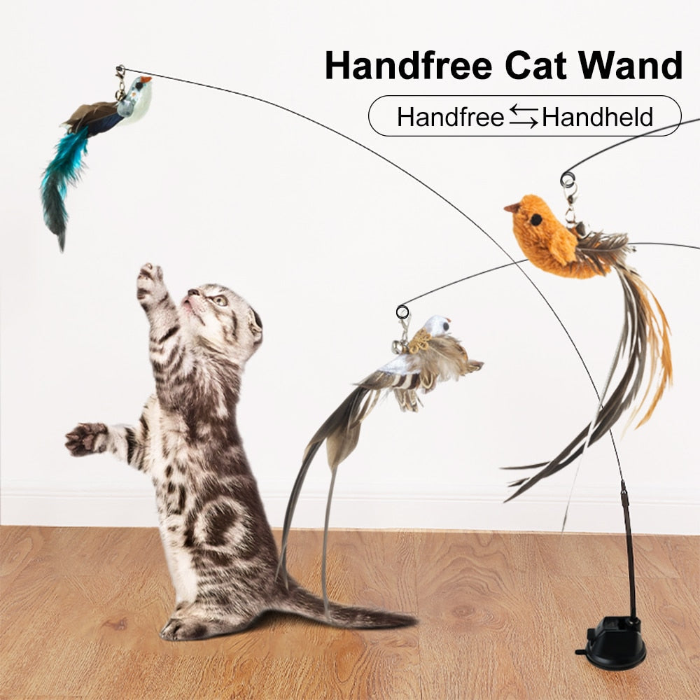  Bendable Double-Ended Cat Teaser Stick Toy sold by Fleurlovin, Free Shipping Worldwide