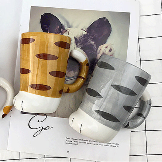  Big Foot Cat Cup sold by Fleurlovin, Free Shipping Worldwide