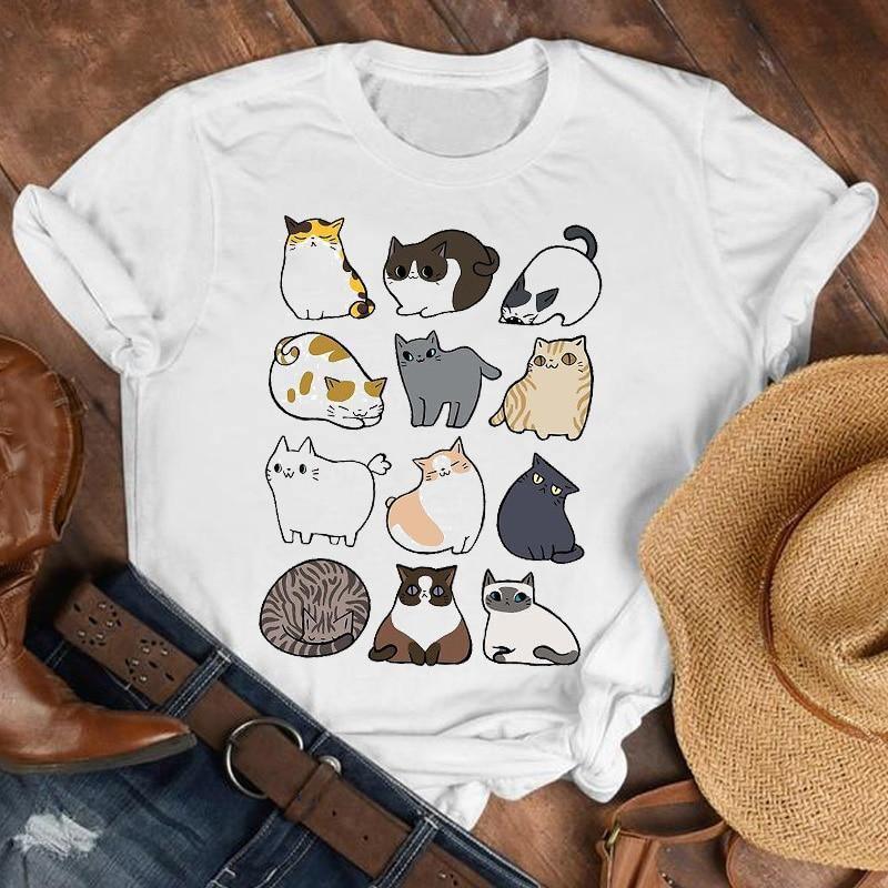  Biggy Cat T-Shirt sold by Fleurlovin, Free Shipping Worldwide