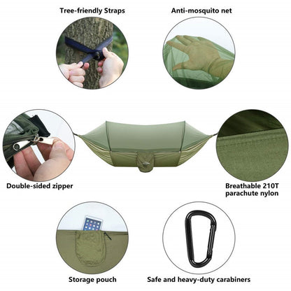  Camping Hammock with Mosquito Net sold by Fleurlovin, Free Shipping Worldwide