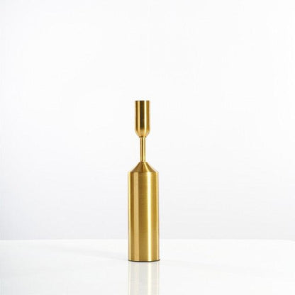 Candle Holders Gold Pillar Candle Holders sold by Fleurlovin, Free Shipping Worldwide