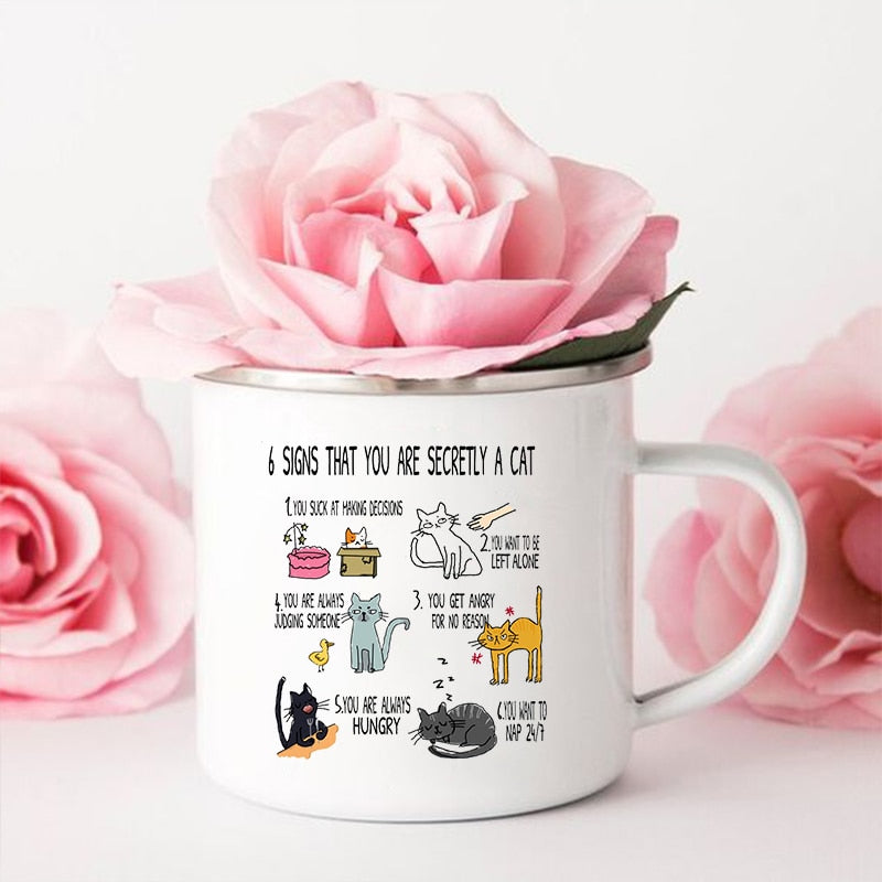  Cartoon Cat Quotes Mugs sold by Fleurlovin, Free Shipping Worldwide