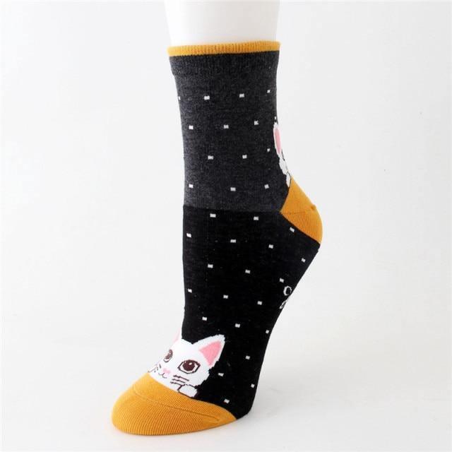  Cat Buddy Socks sold by Fleurlovin, Free Shipping Worldwide