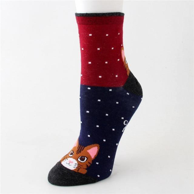  Cat Buddy Socks sold by Fleurlovin, Free Shipping Worldwide