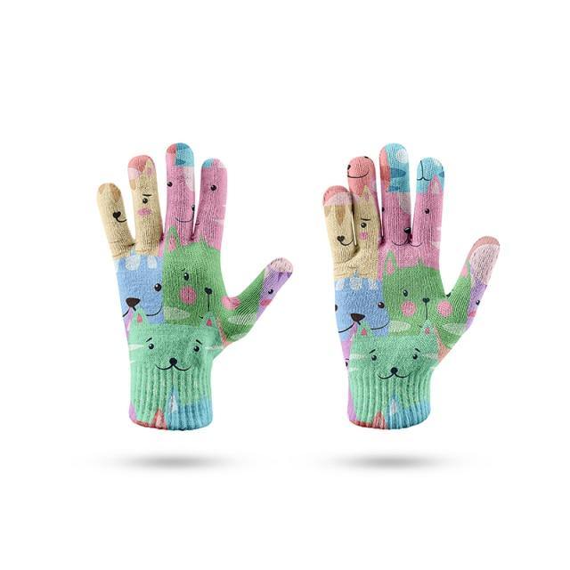  Cat Family Gloves sold by Fleurlovin, Free Shipping Worldwide